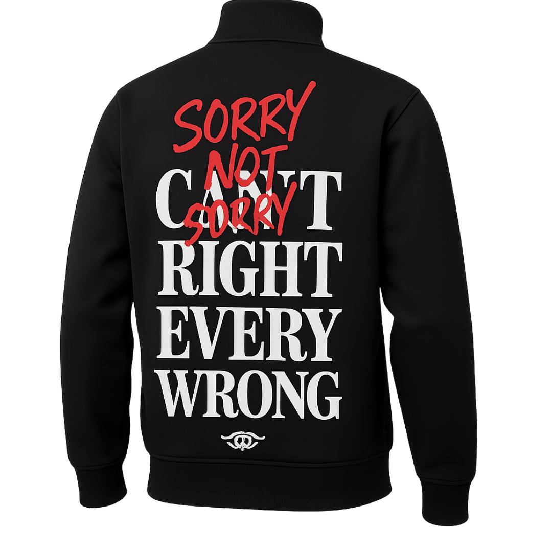 BLACK TRACK JACKET