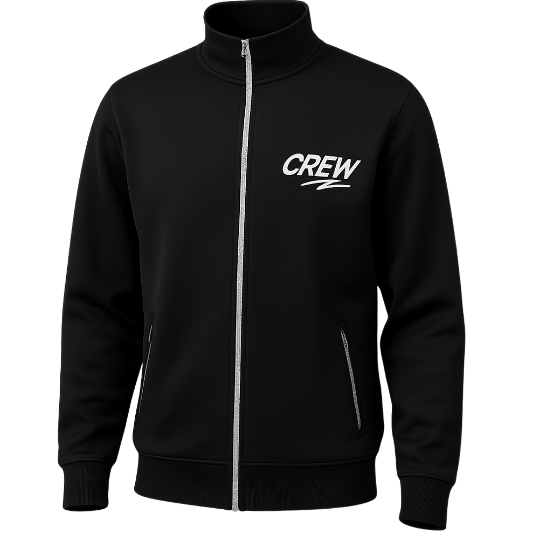 BLACK TRACK JACKET
