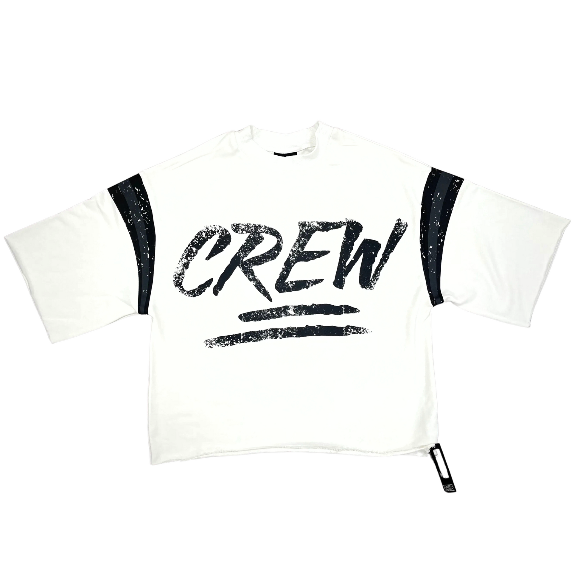 CREW SWEATER - White