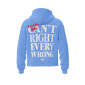 Sorry Not Sorry Hoodie Cropped - BABY BLUE
