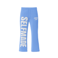 Stacked Flared CREW Pants - Baby Blue