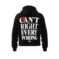 Sorry Not Sorry Hoodie Cropped - Black