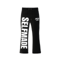 Stacked Flared CREW Pants - Black