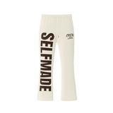 Stacked Flared CREW Pants - Cream