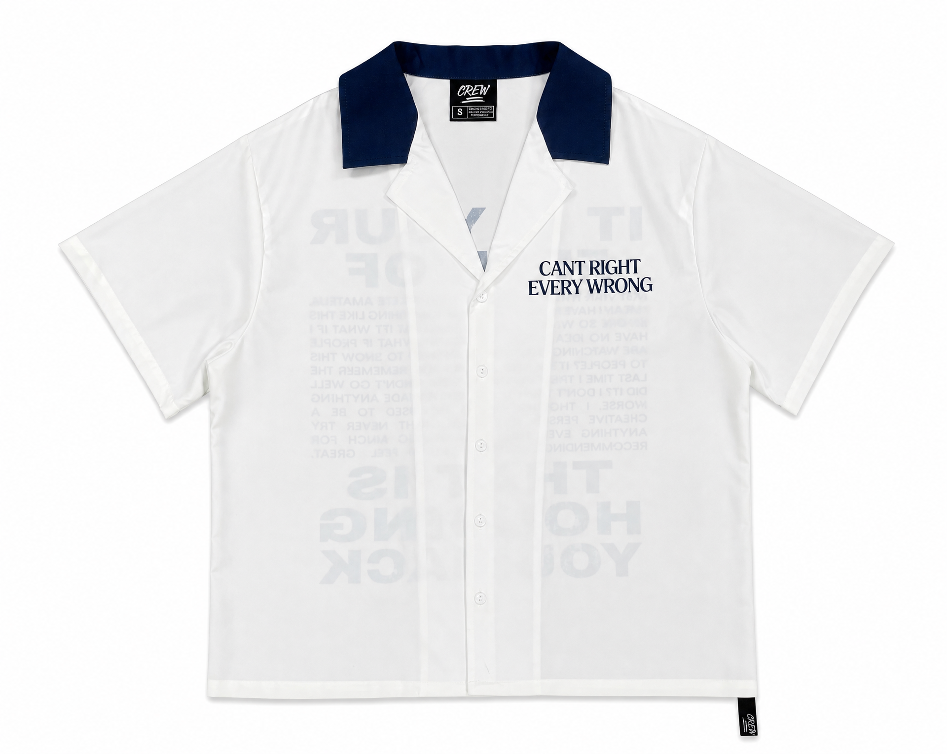 Founders  CREW Button Up - NAVY