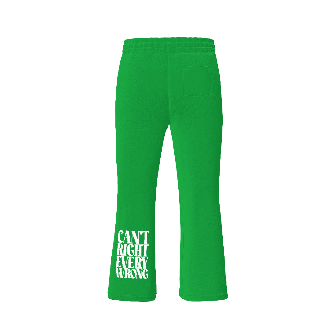 CREW Stacked Pants - Green