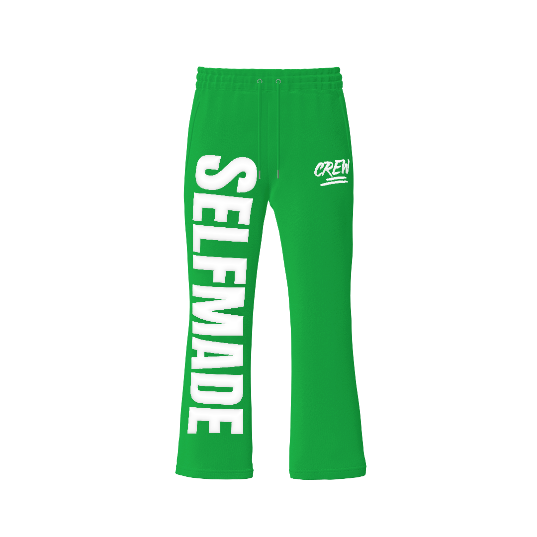 CREW Stacked Pants - Green