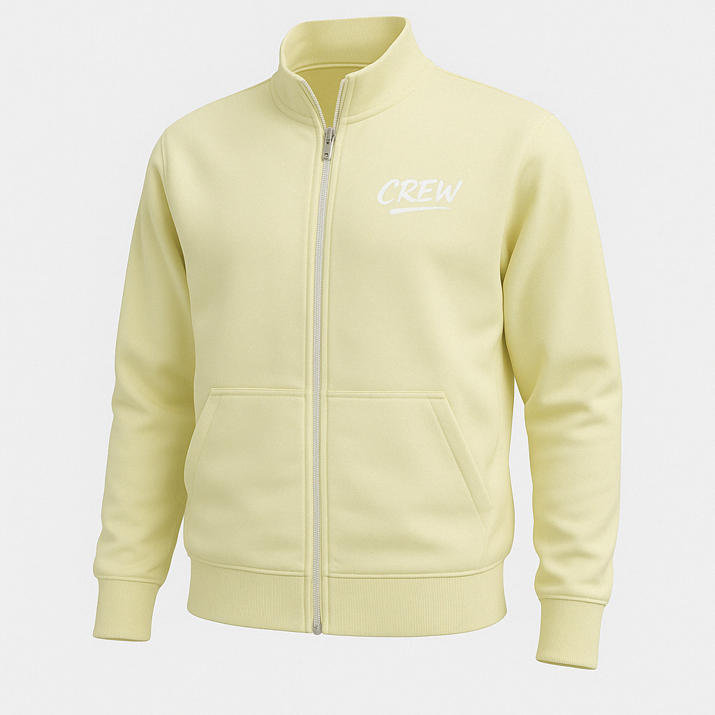 CREAM TRACK JACKET