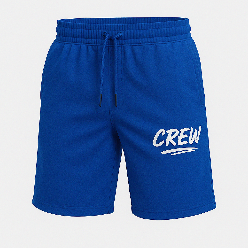 ROYAL BLUE TRACK SHORTS