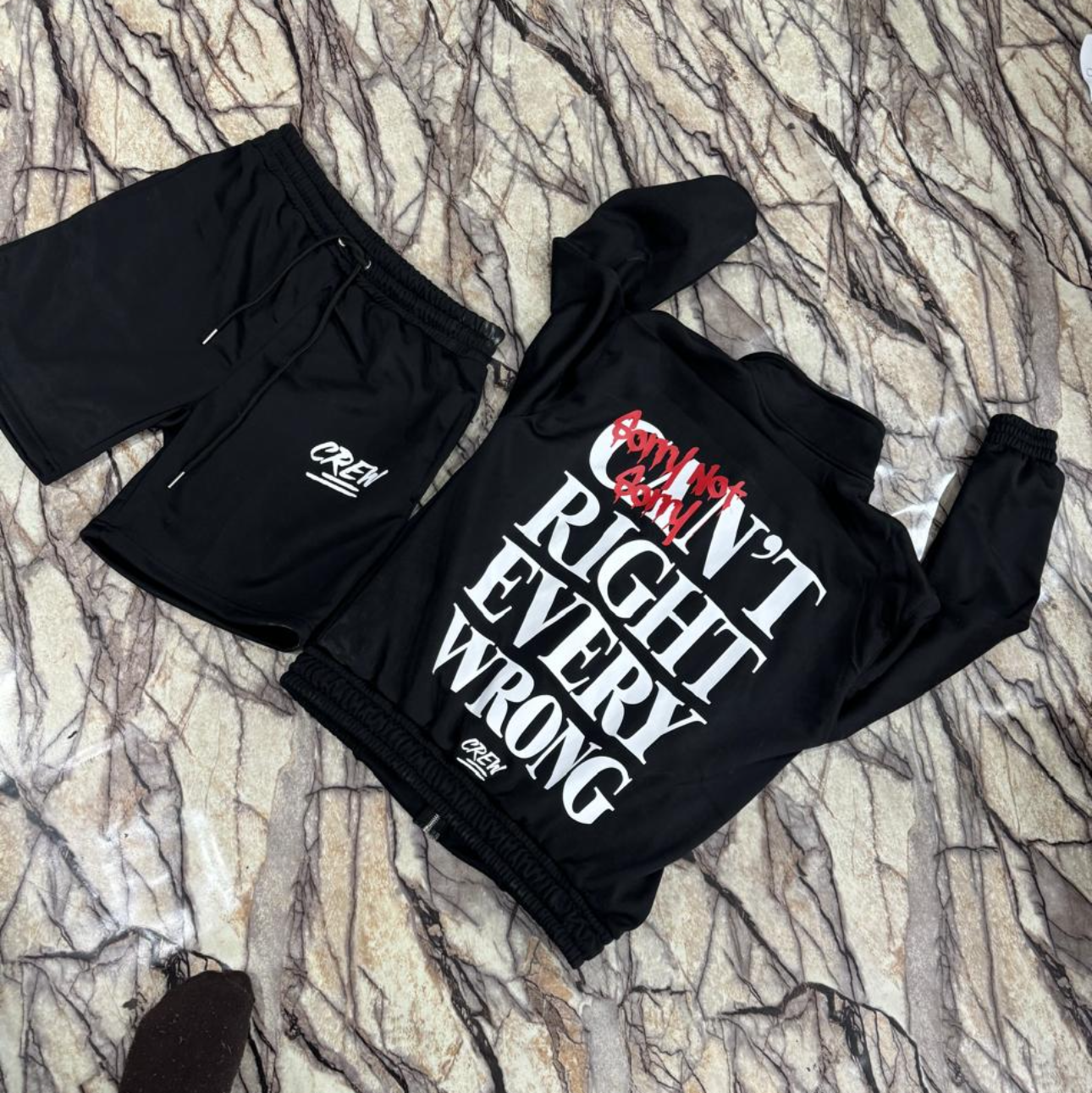 BLACK TRACK JACKET