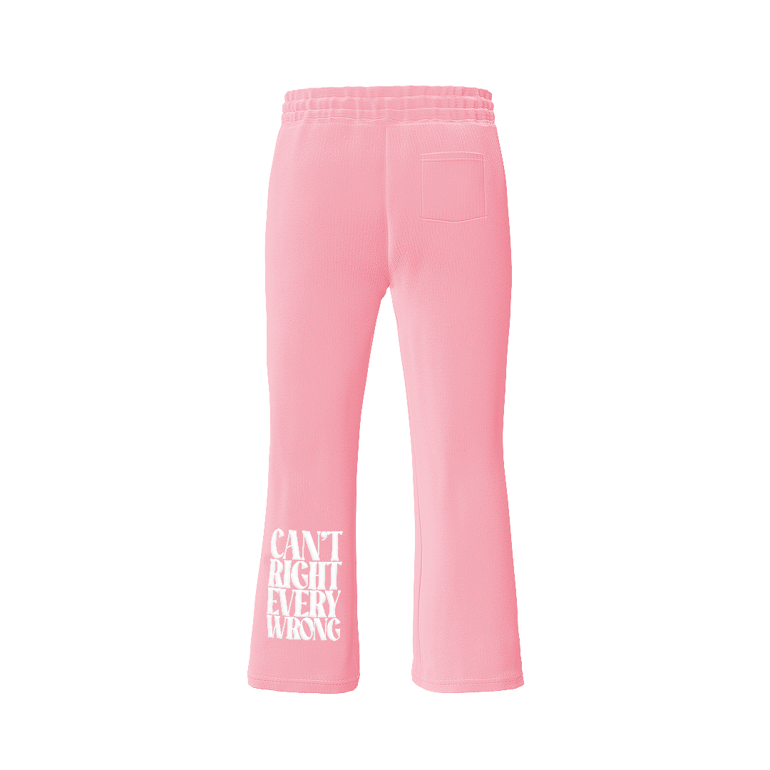 CREW Stacked Pants - Pink