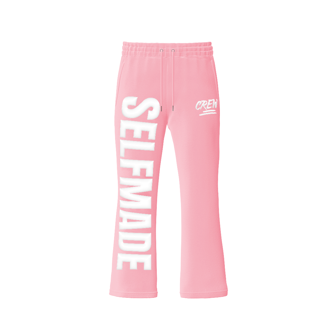 CREW Stacked Pants - Pink