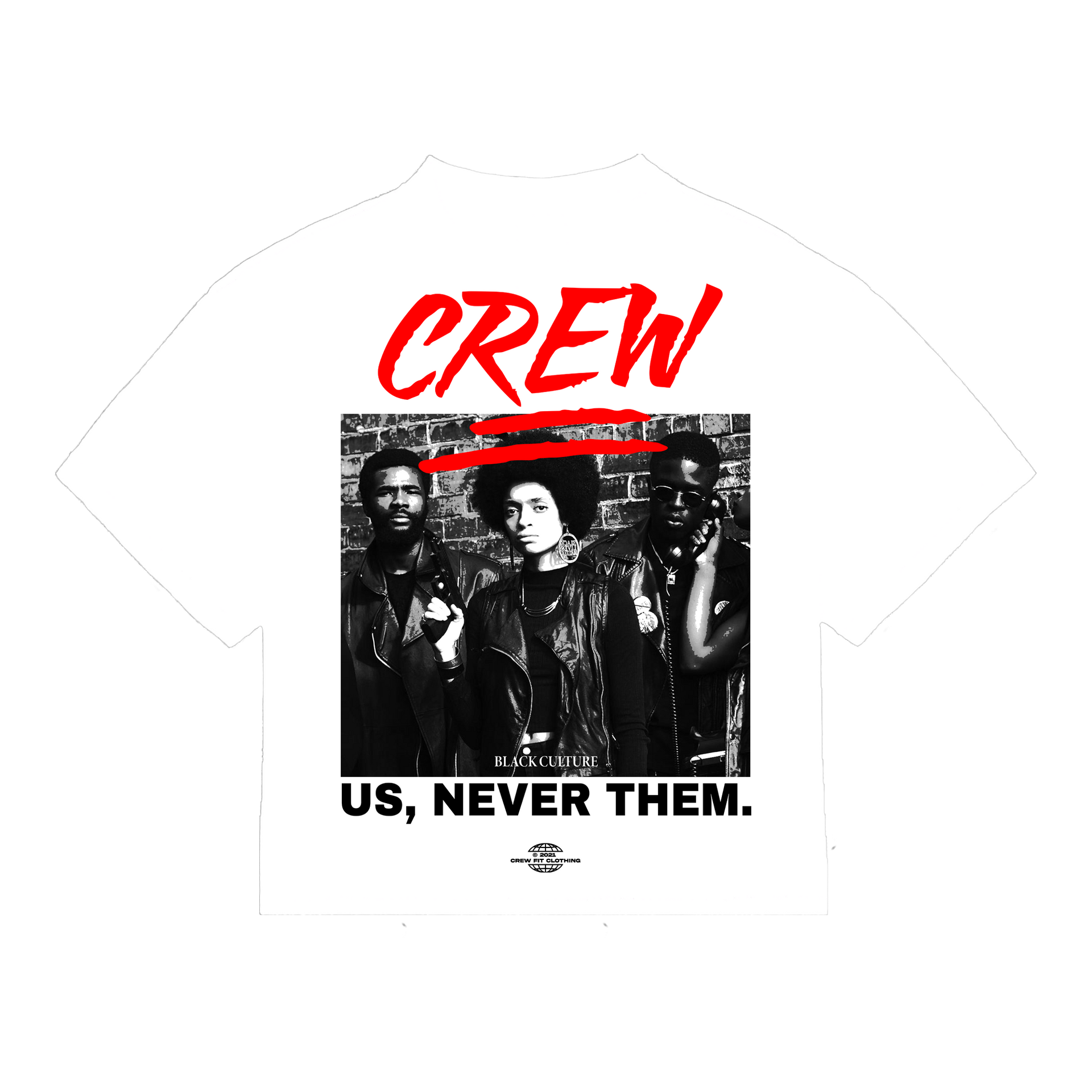 Us Never Them Tee