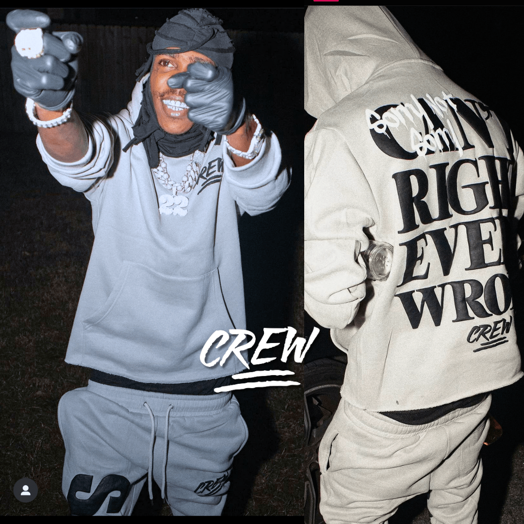 *BUNDLE DEAL* Hoodie and Pants - Sorry, Not Sorry Sets - Crew Fit Clothing