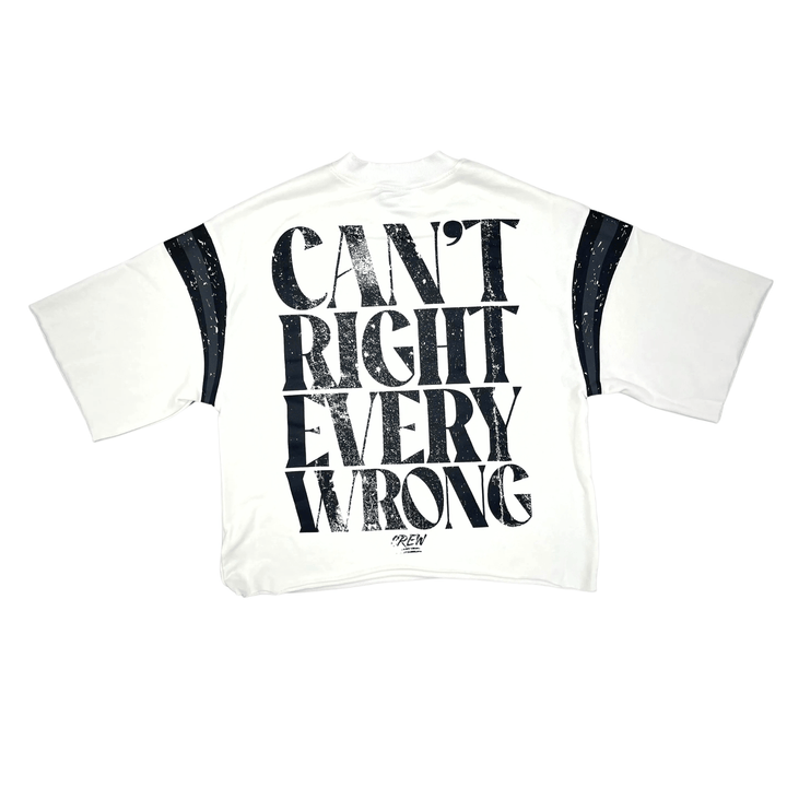 CREW SWEATER - White - Crew Fit Clothing