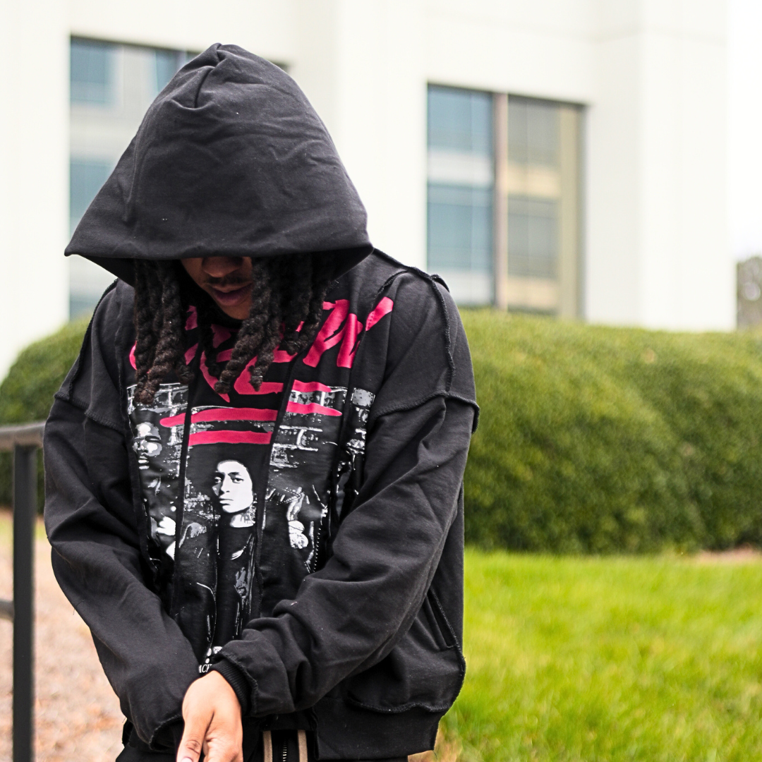 Premium Distress Hoodie (Black History Month Drop)