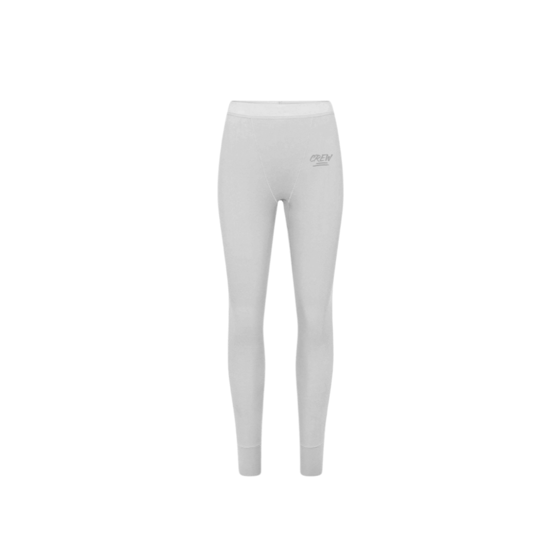 Lady CREW Ribbed Leggings - Grey - Crew Fit Clothing